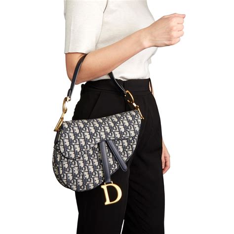 dior second hand saddle bag